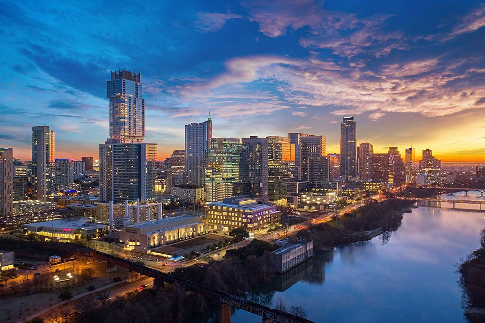 Austin, Texas skyline