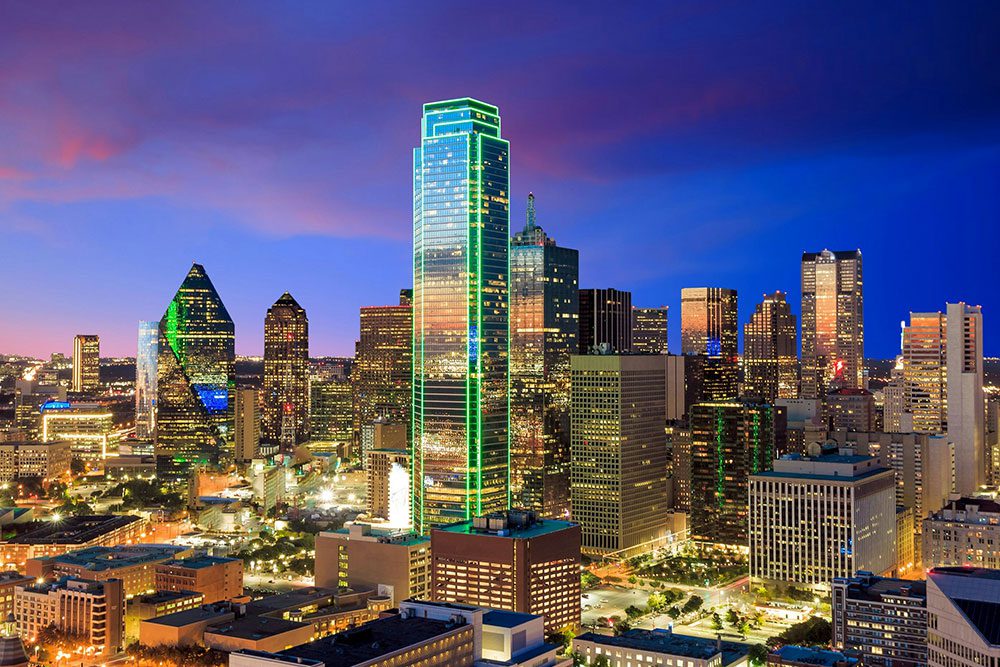 Dallas skyline