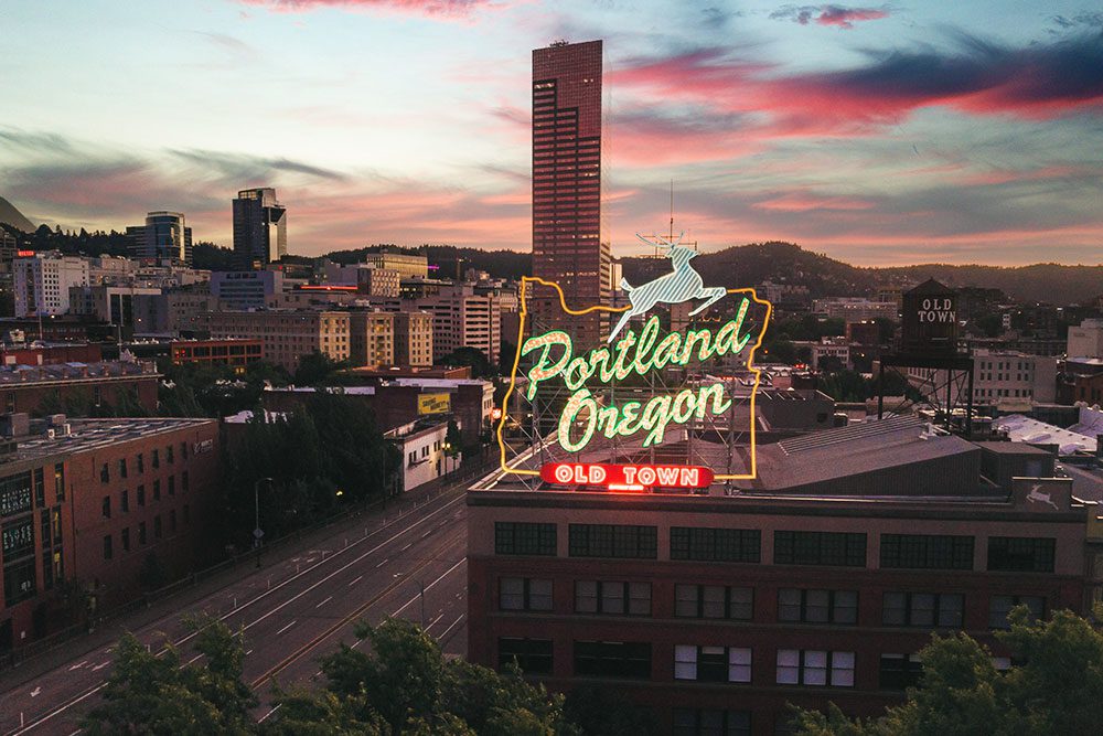 Portland skyline