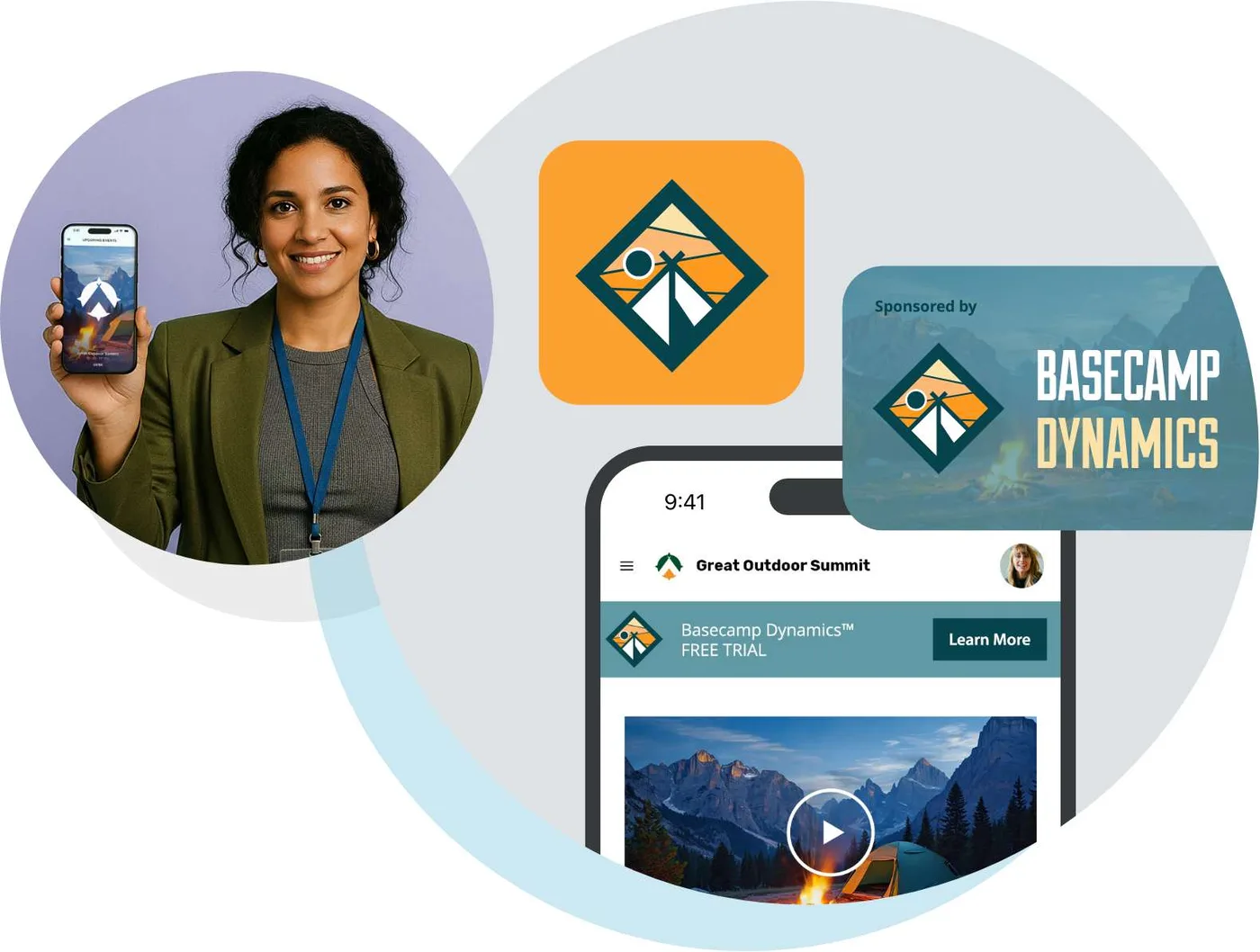 Sponsor & Exhibitor In-App Visibility