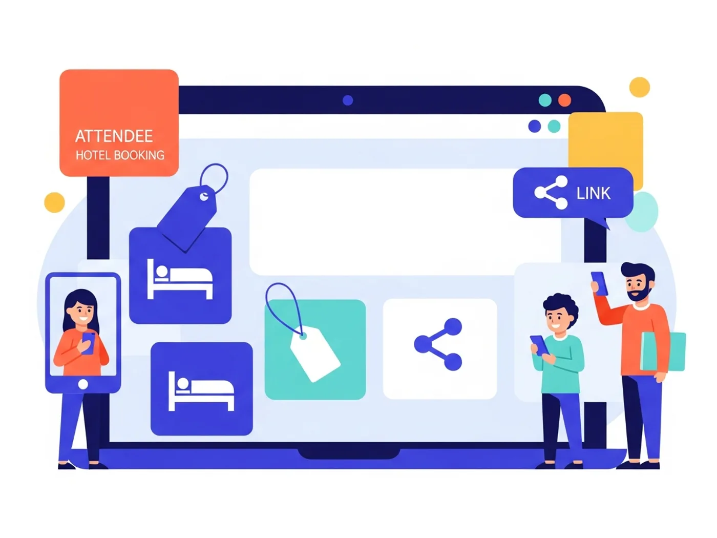 Branded Attendee Booking Pages