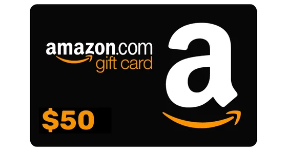 $50 Amazon gift card