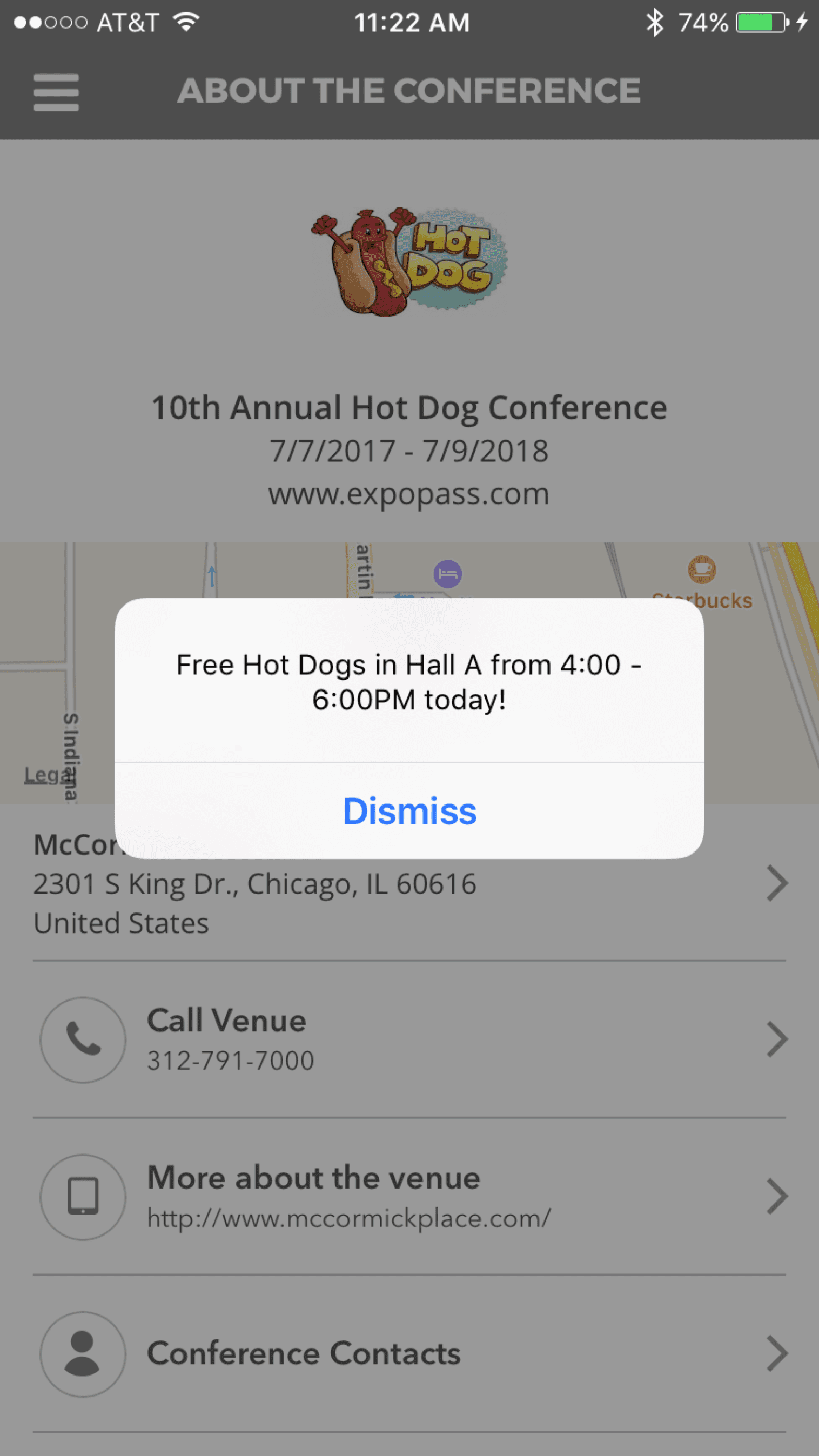 Event App Push Notifications
