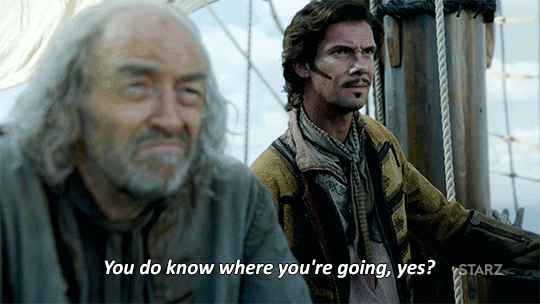 Season 4 Starz GIF by Black Sails