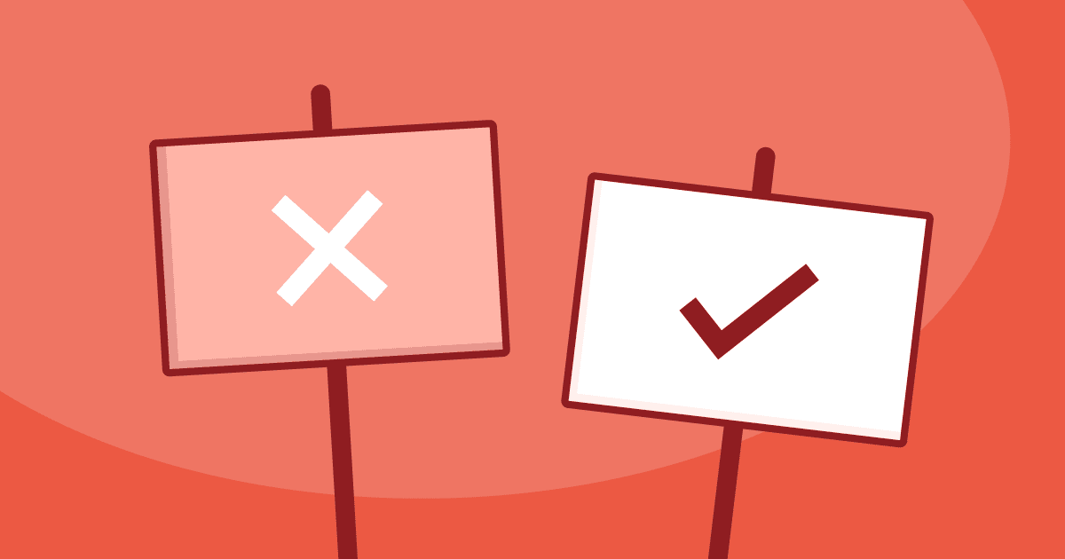Non-negotiables to keep in mind when attending events.