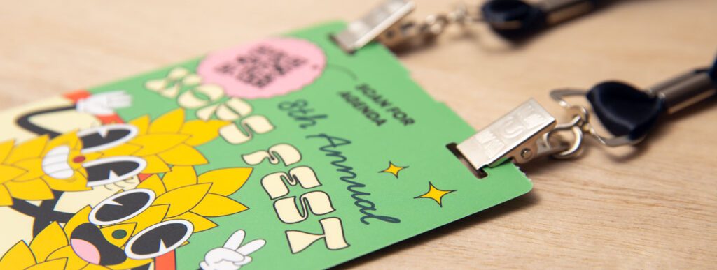 Expo Pass Paper Badge Example 