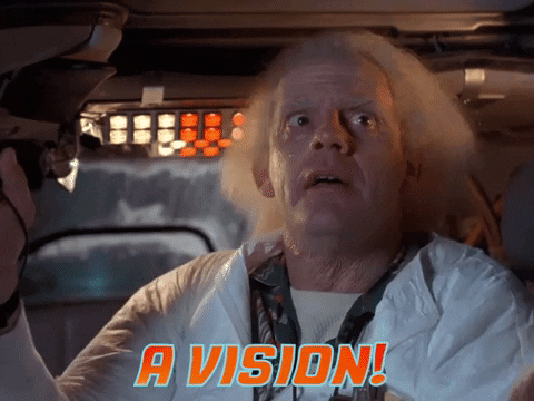 Salesman with a vision.
