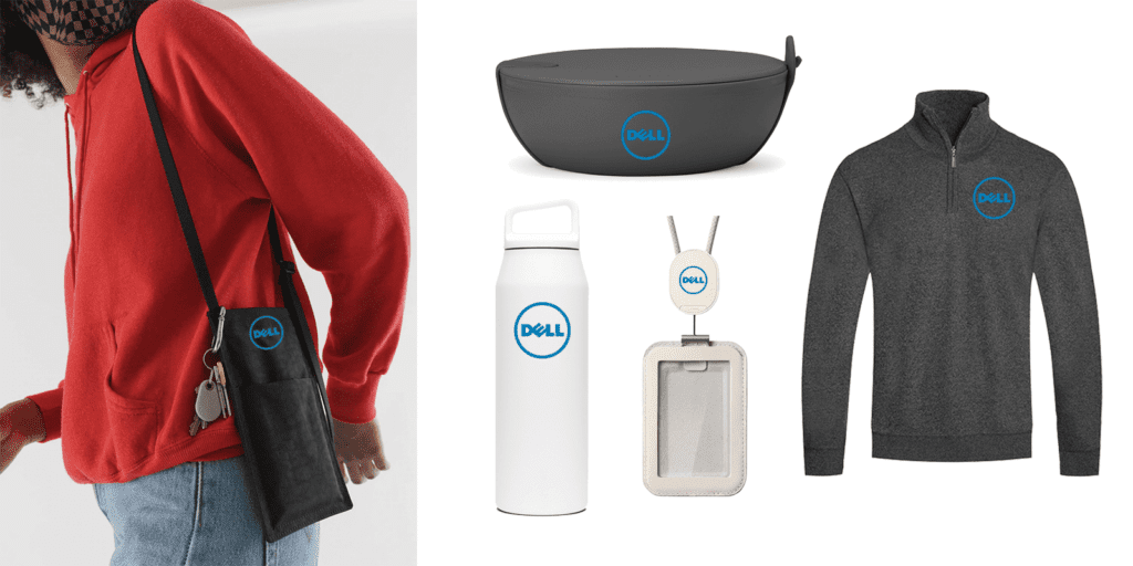 brand name swag items.