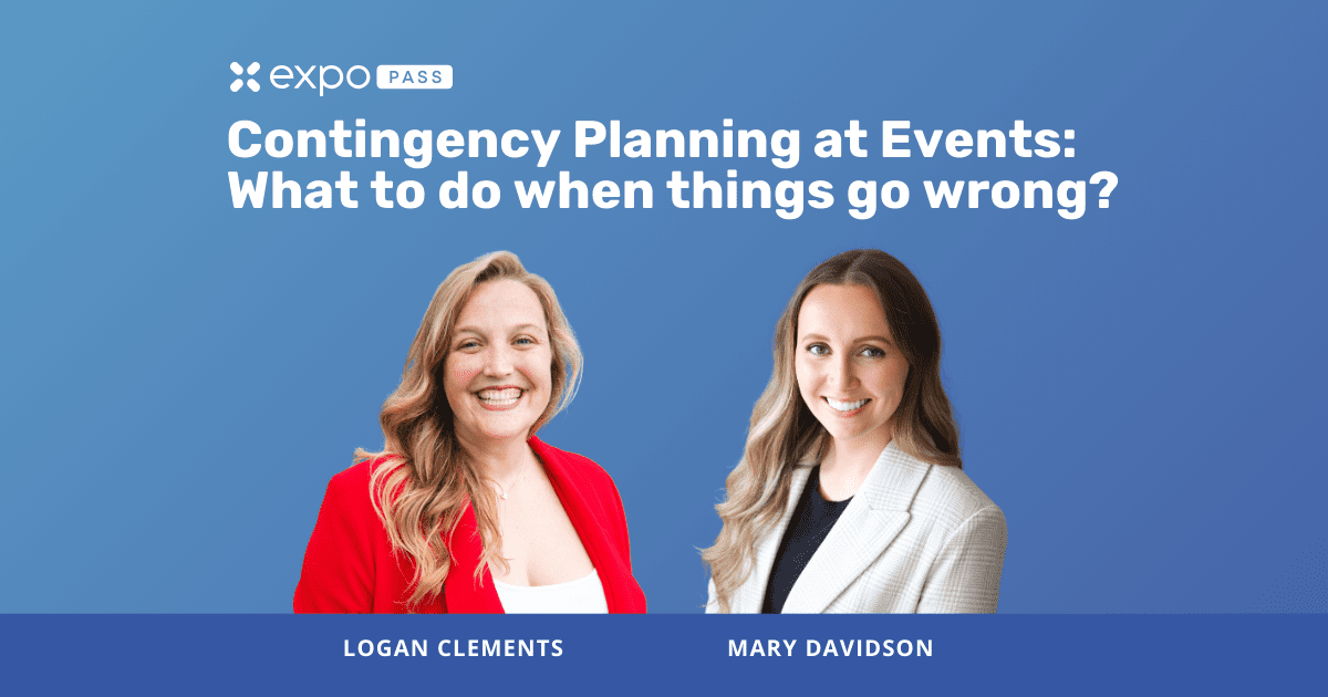 Contingency Planning at Events: What to do when things go wrong?