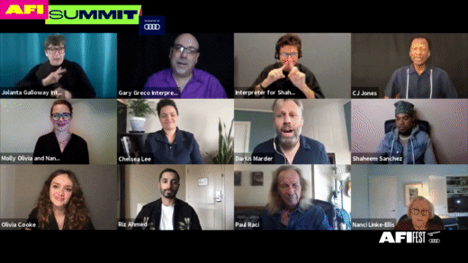 AFI Film Festival panel for sound of metal went virtual in 2021.