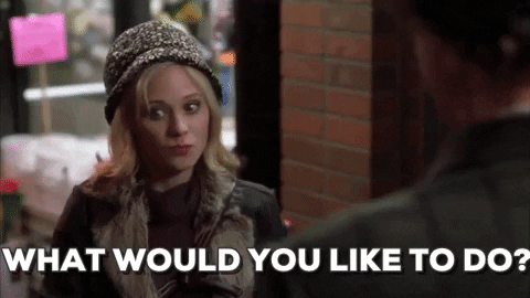 What Would You Like To Do Zooey Deschanel GIF by filmeditor. Calculating event value: Key factors to think about when pricing your events.