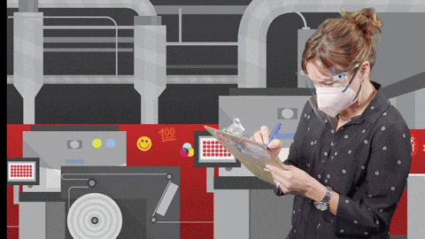 Test Looks Good Gif By Sticker