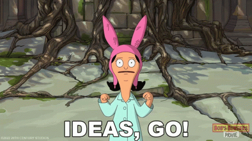 Ideas Go Louise Belcher GIF - Ideas Go Louise Belcher The Bobs Burgers Movie GIFs