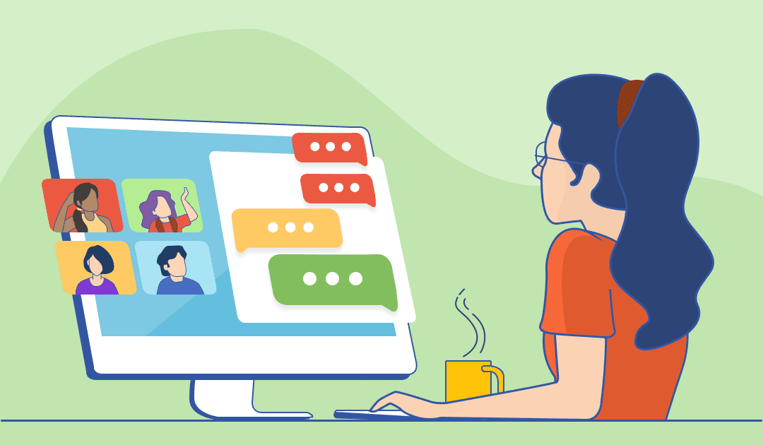 From pop-up panels to virtual homerooms, the chat is always live at virtual events.