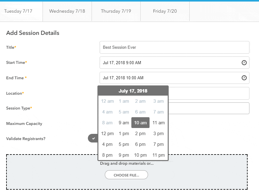 New Date / Time Picker