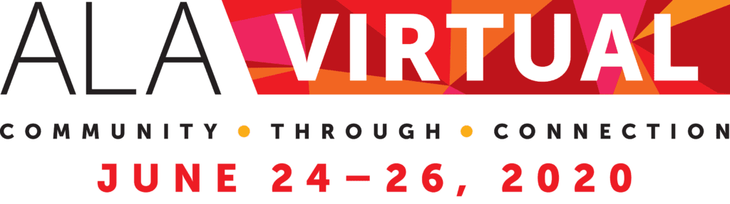 ALA Virtual 2020 advertisement