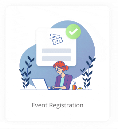 Expo Pass products overview GIF:
Event Registration, Virtual Experience, Check In, Event App, Attendance Tracking, Lead Retrieval