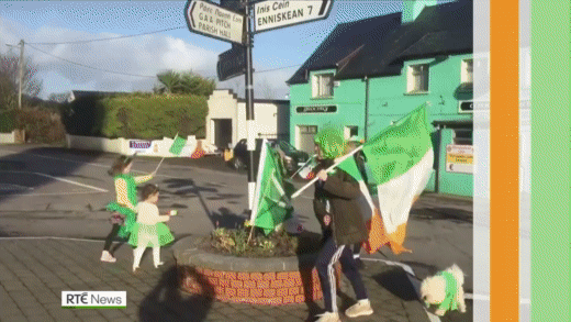 GIFs of Ireland's Virtual St. Patrick's Day Parade