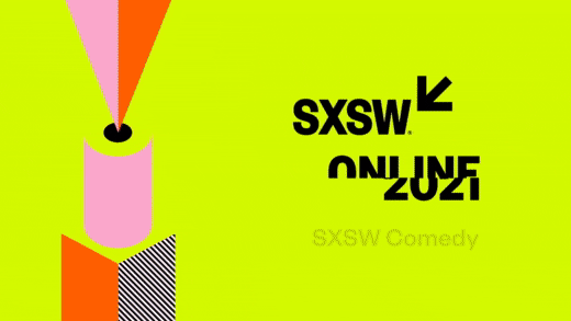 SXSW Online 2021 GIF showing stand up comedians performing
