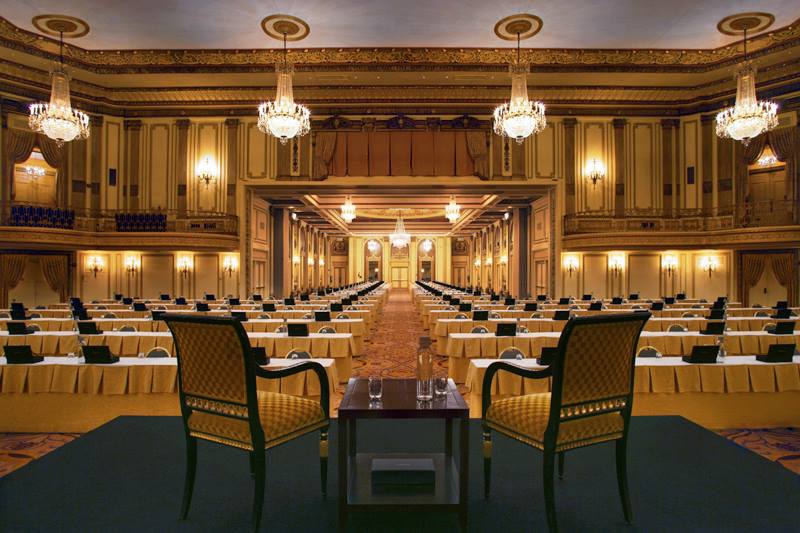 Chicago's Palmer House view from the stage