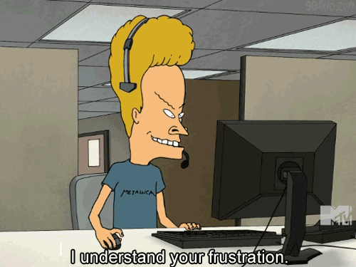 A man saying I understand your frustration.