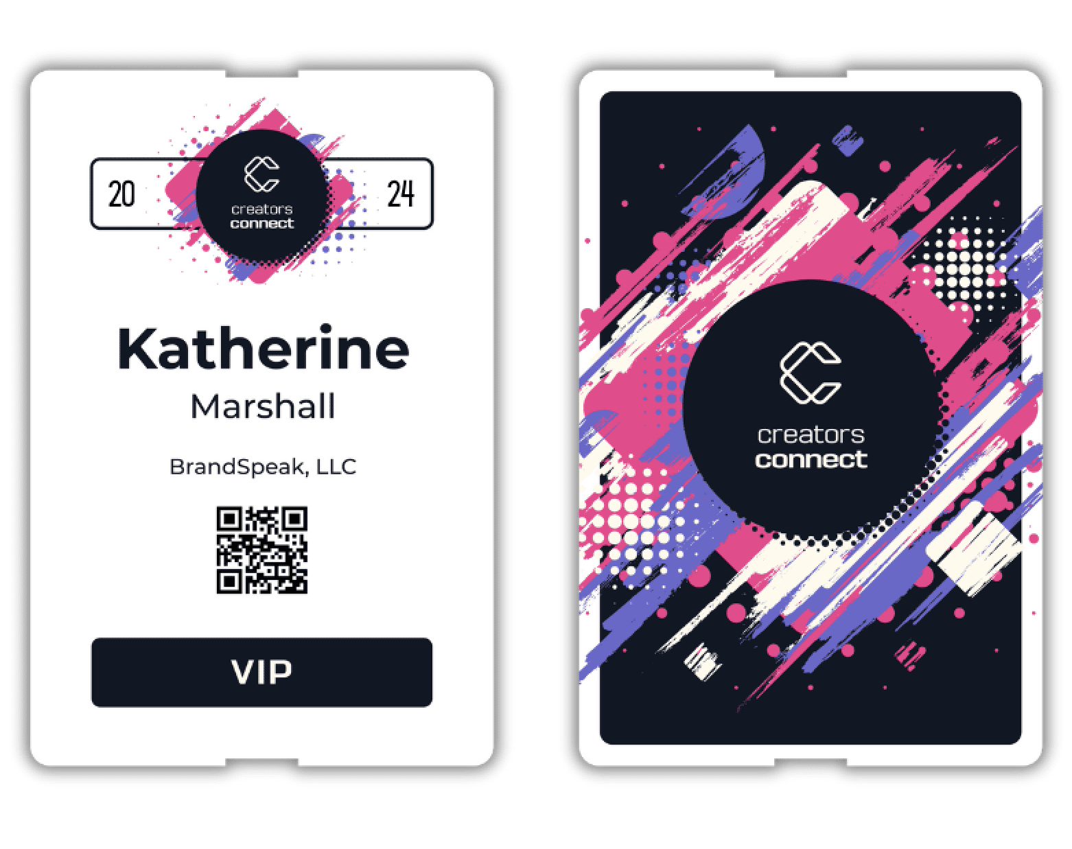 Expo Pass Custom Badge Design