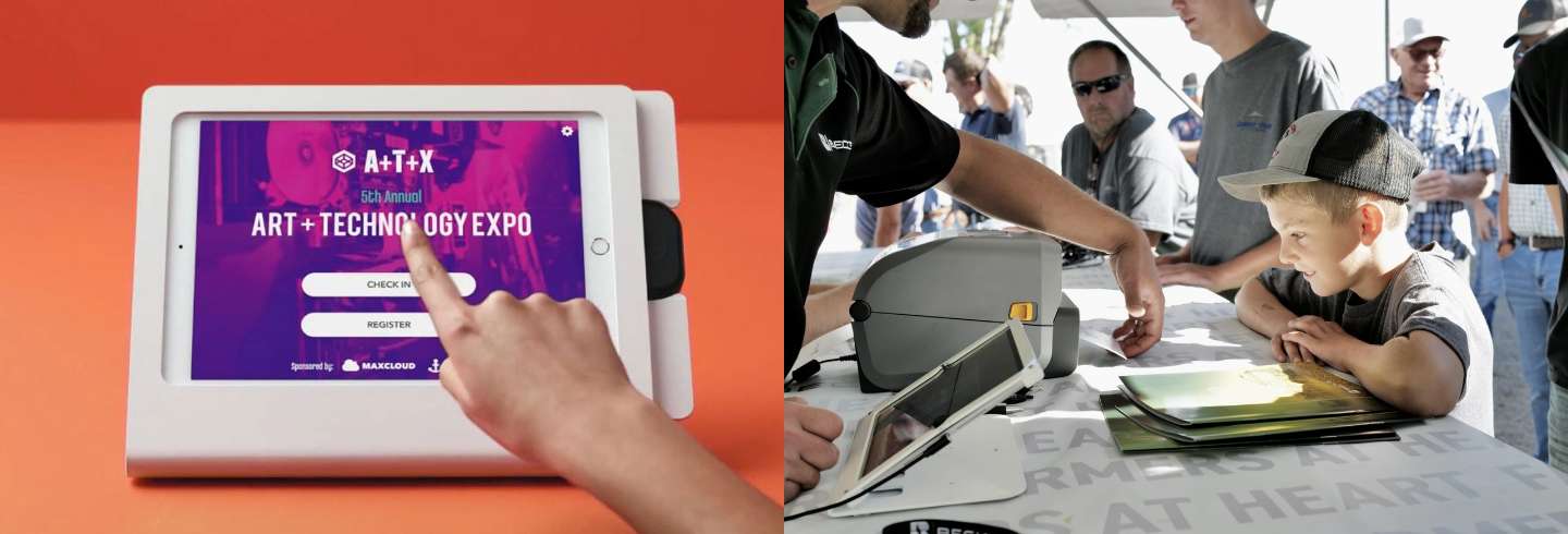 Event Onsite Badge Printing Kiosk & Beck's Case Study Image