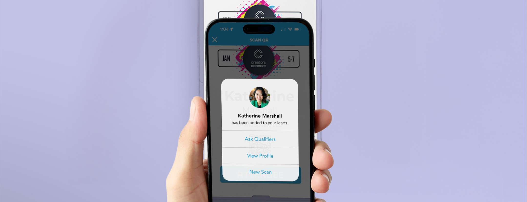 Lead Scanning QR Code Attendee Badge - Expo Pass